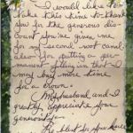 thank you letter
