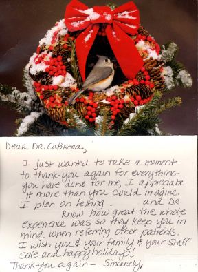 thank you letter