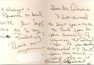 thank you letter