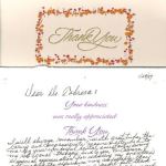 thank you letter