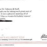 thank you letter