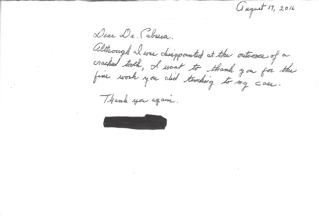 thank you letter