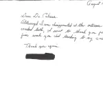 thank you letter