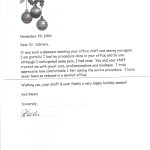 thank you letter