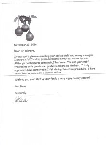 thank you letter