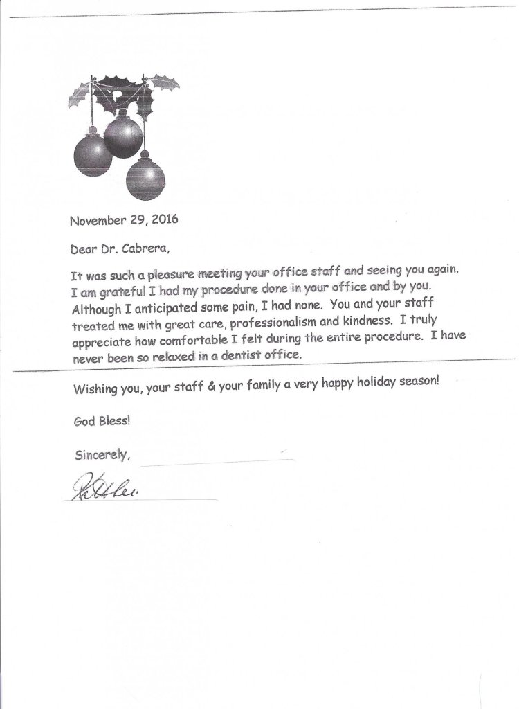 thank you letter