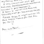 thank you letter