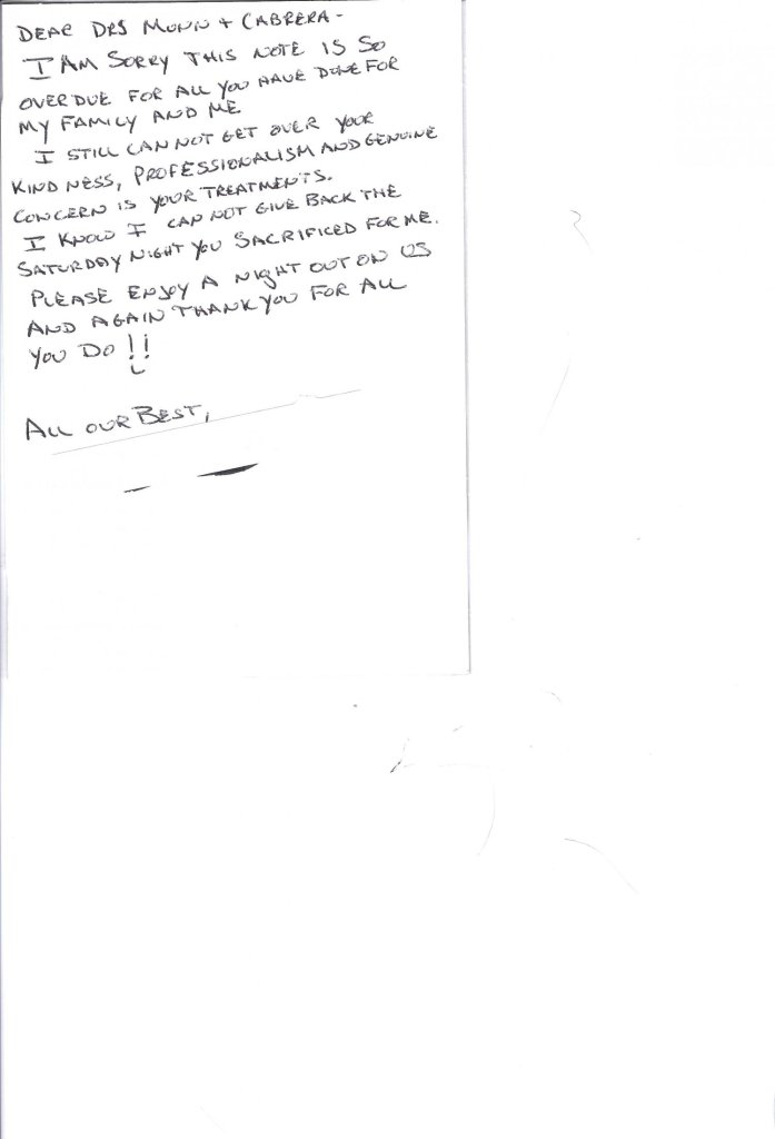 thank you letter