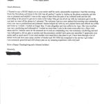 thank you letter