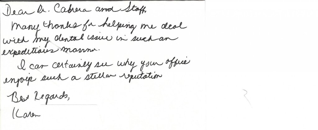 thank you letter
