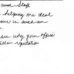 thank you letter