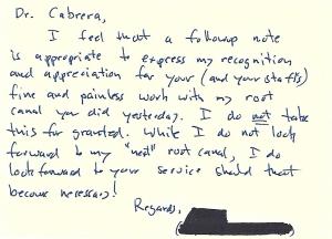 thank you letter