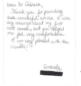 thank you letter